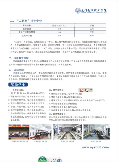 雷竞技网职业学院2017年高职招考招生简章